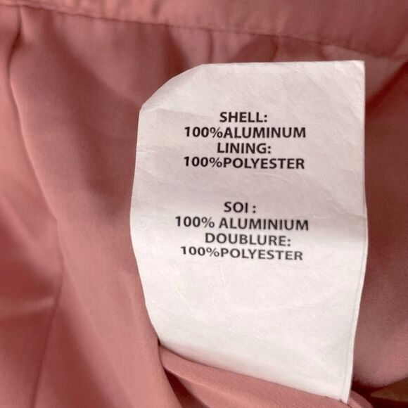 RAMY BROOK Skirt Kate exclusive Chainmail Metallic Satin Mini Pink Blue Size XS - Picture 9 of 12